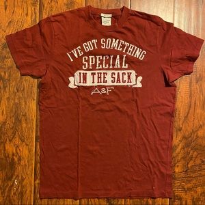 Mens A&F Holiday Shirt